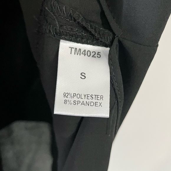 THML Black Velvet with Sequin Accent Mini Dress - Picture 6 of 8